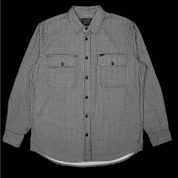 Filson Other - Filson Northwest 85% Wool Shirt Checkered Black Collared Button Up Mens S NWT